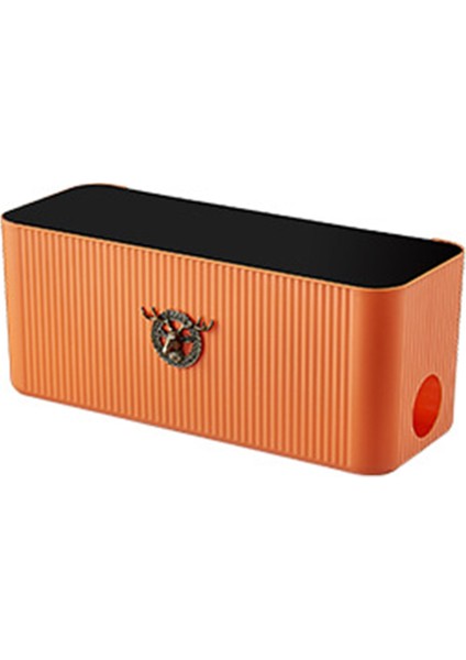 Ev Yatak Odası Için Tel Kablo Saklama Kutusu Braketi (Turuncu) (Yurt Dışından)