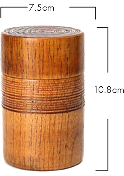 Ahşap Çaydanlık El Yapımı Çay Seti Taşınabilir Mühürlü Kutu, 1 Adet (Yurt Dışından) modelleri