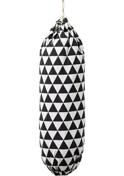 Plastik Poşet Tutacağı, Katlanabilir Yıkanabilir Market Poşeti Dispenseri (Siyah) (Yurt Dışından)