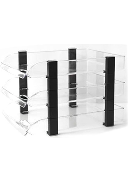 Üç Katmanlı Bilgi Dosyası ve Ofis Masası Depolama Saklama Kutusu A (Yurt Dışından) fiyatları