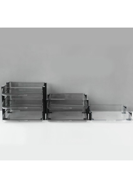 Üç Katmanlı Bilgi Dosyası ve Ofis Masası Depolama Saklama Kutusu A (Yurt Dışından) indirimleri