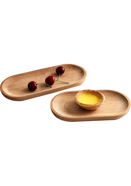Bar Restoran Tabağı Oval Tabak Ev Dekorasyonu Ahşap Ay S (Yurt Dışından) modelleri