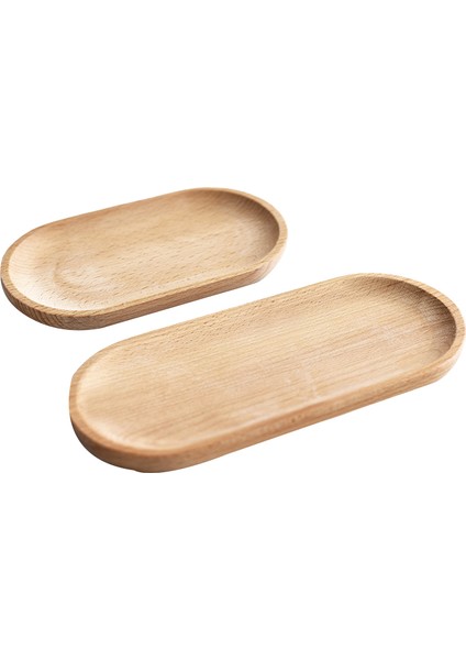 Bar Restoran Tabağı Oval Tabak Ev Dekorasyonu Ahşap Ay S (Yurt Dışından) fırsatları