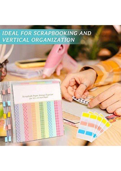 60 Yapışkan Dizin Sekmeli Albüm Kağıdı Saklama Organizatörü, Kağıt Dosyasını Tutmak Için 10 Paket Plastik Kağıt Saklama Çantası (Yurt Dışından) indirimleri