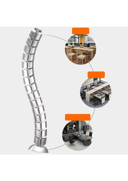Kablo Düzenleme Seti, Yüksekliği Ayarlanabilir Masa Dört Girişli Yuvarlak Kablo Saklama Kutusu (Beyaz) (Yurt Dışından) modelleri