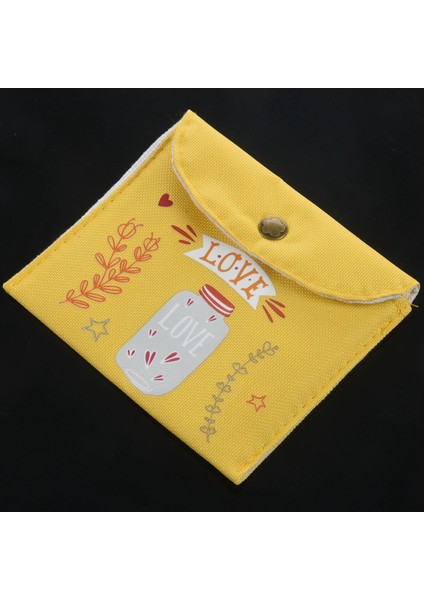 Kızlar Hijyenik Peçete Saklama Çantası Sarı Kanvas Paket Çantalar (Yurt Dışından) indirimleri