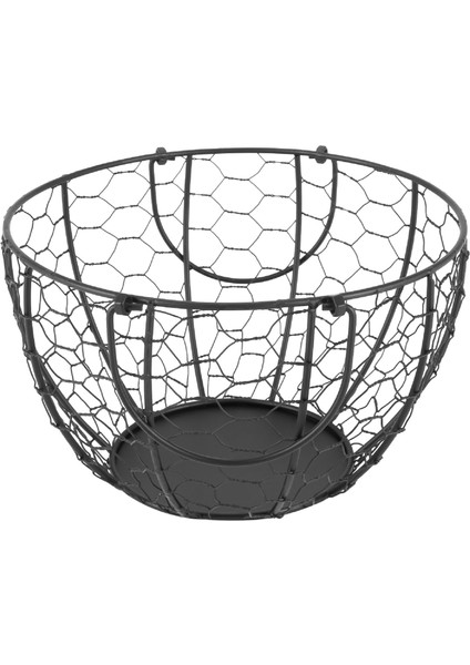Demir Yumurta Depolama Sepeti Meyve Sepeti Dekorasyon Mutfak Aksesuarları B (Yurt Dışından)