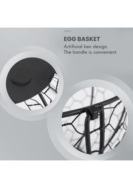 Demir Yumurta Depolama Sepeti Meyve Sepeti Dekorasyon Mutfak Aksesuarları B (Yurt Dışından) indirimleri