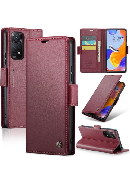 Xiaomi Redmi Not 12 Pro 4g Için Caseme Durumda Cüzdan Kılıf Kickstand Anti (Yurt Dışından)