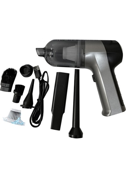 Taşınabilir Kablosuz Araç Süpürgesi Mini El Temizleyici (Yurt Dışından)