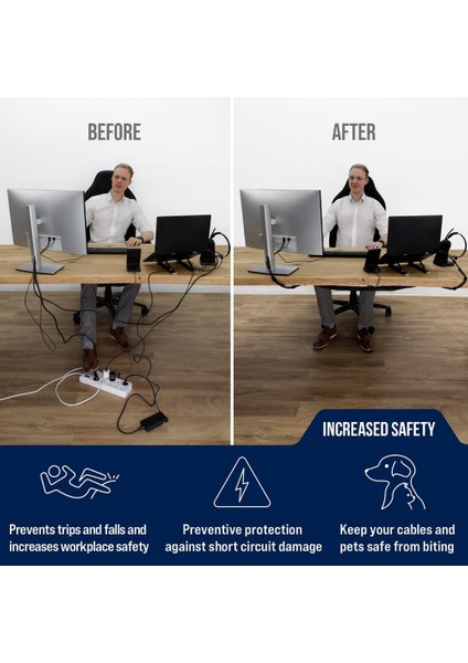 Stand Masası Için Masa Altı Kablo Yönetim Ağı, Mesh Kablo Yöneticisi (Yurt Dışından) modelleri