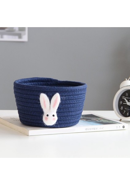 Karikatür Hayvanlar Dokuma Depolama Sepeti Masaüstü Organizatör Çeşitli Eşyalar Saklama Kutusu Çamaşır Sepetleri - Kahverengi Aslan (Yurt Dışından) indirimleri