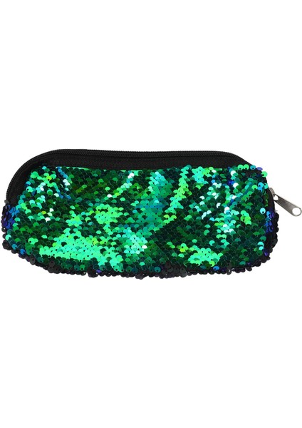 Çift Taraflı Payet Kalem Kutusu Kalem Kutusu Siyah Yeşil (Yurt Dışından) fiyatları