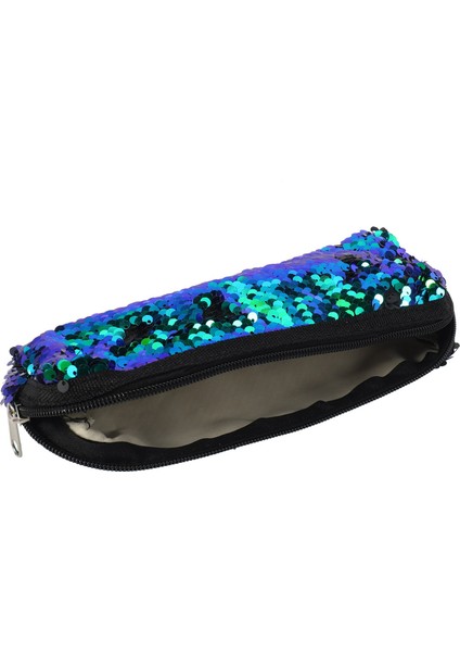 Çift Taraflı Payet Kalem Kutusu Kalem Kutusu Siyah Yeşil (Yurt Dışından) indirimleri