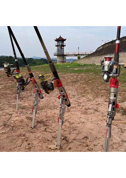 Olta Tutucu Otomatik Yaylı Kaldırma Kancası, Paslanmaz Çelik Zemin Destekli Balık Pole Rafı, 2 Paket (Yurt Dışından) fırsatları