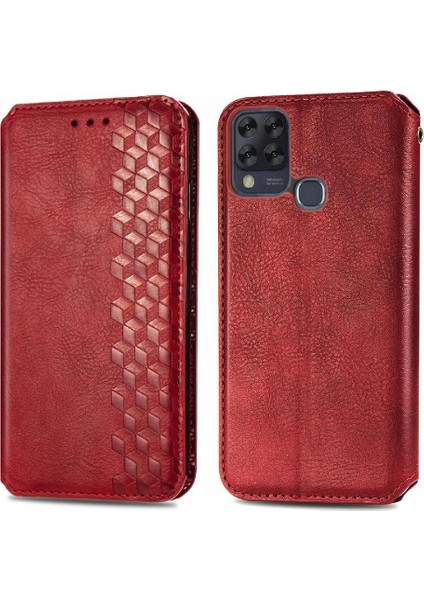 Infinix Sıcak 10T Zarif Iş Flip Kapak Moda Tasarım Durumda (Yurt Dışından)