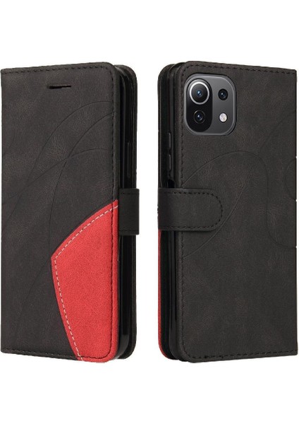 Xiaomi 11 Lite Için Iki Renkli Dikiş Kickstand Koruyucu Kart ile (Yurt Dışından) fiyatları
