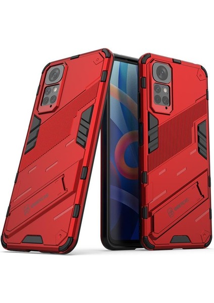 Xiaomi Redmi Not 11S Sağlam Askeri Kickstand Koruyucu Kapak (Yurt Dışından)
