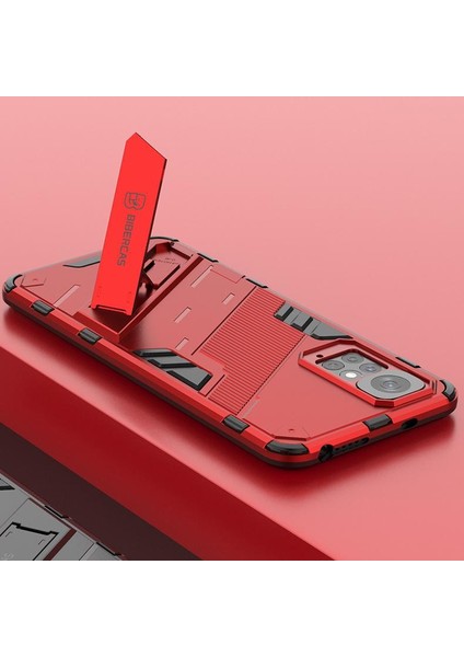 Xiaomi Redmi Not 11S Sağlam Askeri Kickstand Koruyucu Kapak (Yurt Dışından)