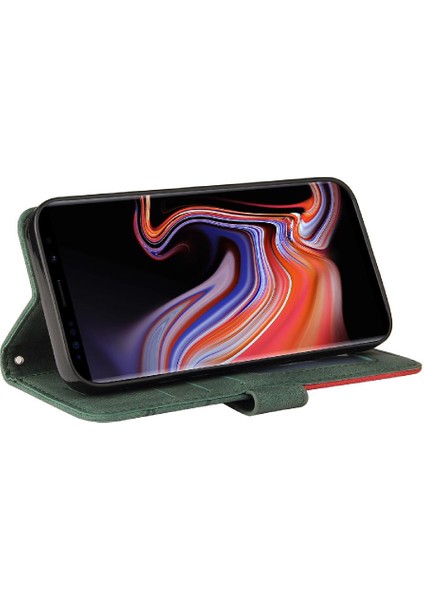 Samsung Galaxy Not 9 Iki Renkli Dikiş Kickstand Koruyucu Kılıf (Yurt Dışından)