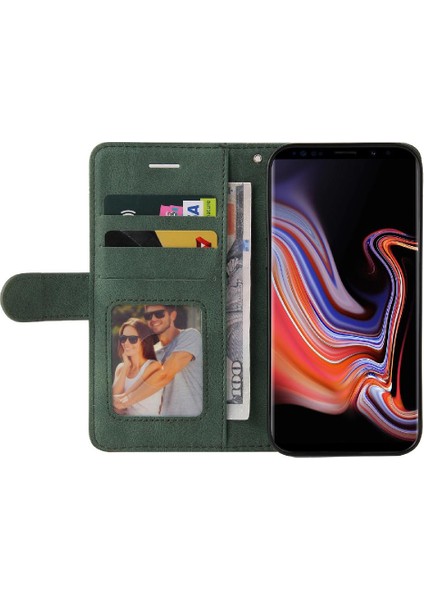 Samsung Galaxy Not 9 Iki Renkli Dikiş Kickstand Koruyucu Kılıf (Yurt Dışından)