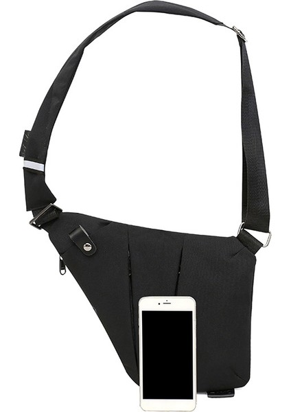 Hırsızlığa Karşı Ince Askılı Çanta, Çoklu (Siyah) (Yurt Dışından) modelleri