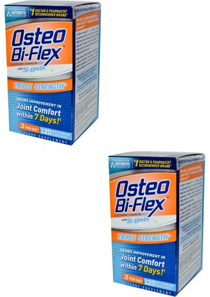 Osteo Bı-Flex Advanced Trıple Strength 120 Tablet 2 Adet