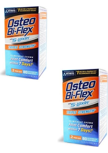 Osteo Bı-Flex Advanced Trıple Strength 80 Tablet 2 Adet