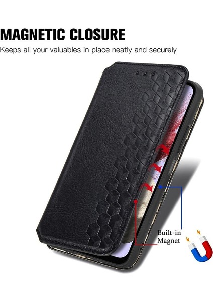 Samsung Galaxy M34 5g Moda Tasarım Cüzdan Fonksiyonu Için Kılıf Kapak Çevirin (Yurt Dışından)