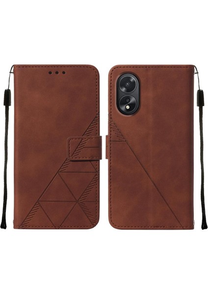 Oppo A38 4g Için Kılıf Pu Deri Cüzdan Kapak Çevirin Folio Kitap Koruyucu (Yurt Dışından) modelleri