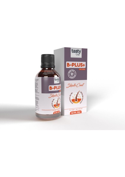 Kediler Için Plus B Damla 50ml (Kedi Tüy Dökümü Önleyici Damla) fırsatları