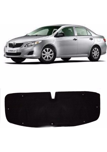 Toyota Corolla Ön Kaput Koruma Iç Izolatör - Keçesi 2007-2012