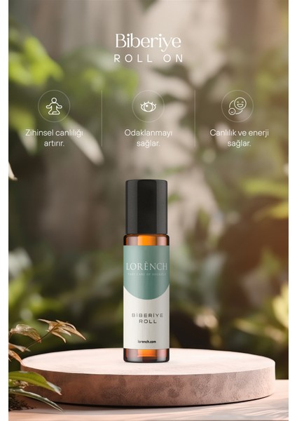 Biberiye Roll 10 ml