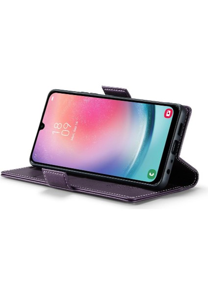 Samsung Galaxy A24 4g Kickstand Kart Yuvası Darbeye Vaka (Yurt Dışından)