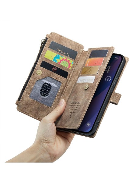 IPhone 15 Artı Cüzdan Durumda Kadın Erkek Sürücüleri Lisansı (Yurt Dışından)