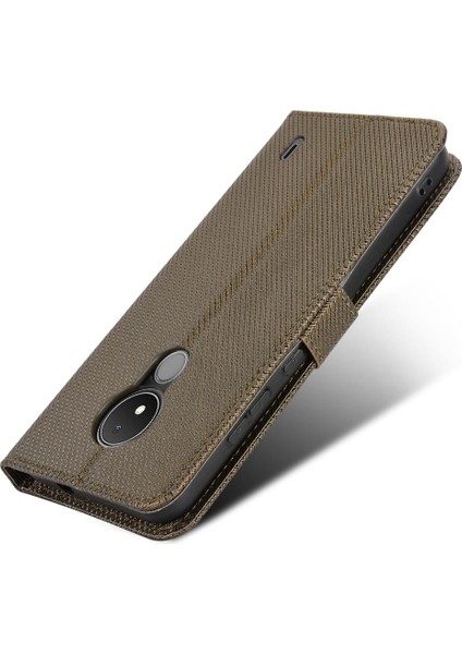 Nokia C21 Kart Tutucu Manyetik Cüzdan Kapak Kickstand Için Kılıf (Yurt Dışından) modelleri
