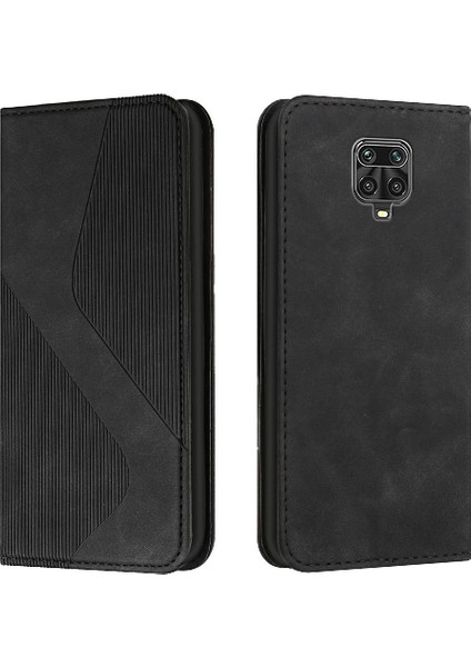 Xiaomi Redmi Not 9 Pro Için Kılıf Folio Kapak Kart Yuvaları Tutucu Cüzdan Pu (Yurt Dışından)