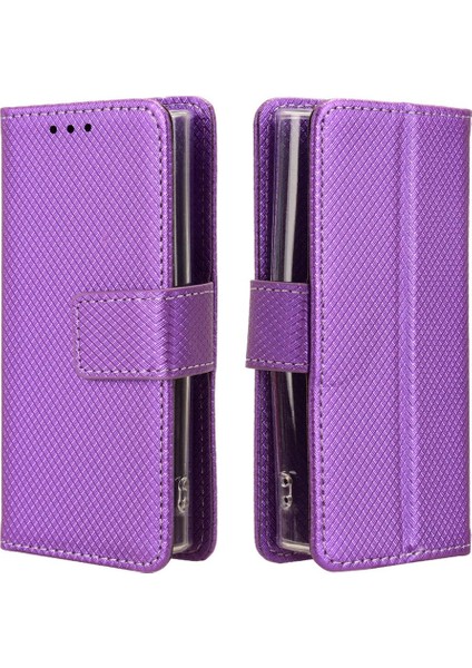 Nokia 105 2g 2023 Kickstand Kapak Manyetik Cüzdan Kart Tutucu (Yurt Dışından)