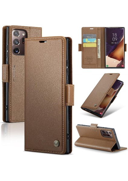 Samsung Galaxy Not 20 Ultra Cüzdan Kılıf Anti Dolandırıcılık Kartı Için Caseme Durumda (Yurt Dışından)