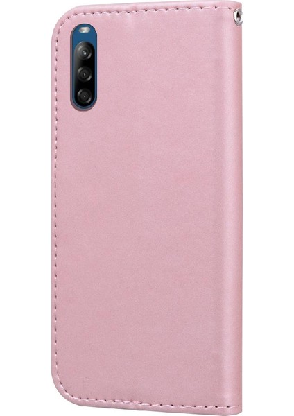 Sony Xperia L4 Için Flip Case Darbeye Cüzdan Kapak Çevirin Deri Kılıf (Yurt Dışından) indirimleri