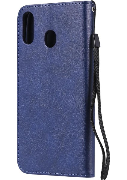 Manyi Mall Kart Yuvası ile Samsung Galaxy M20 Iş Cüzdan Telefon Kılıfı Için Flip Case (Yurt Dışından)