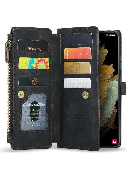 Samsung Galaxy S21 Için Caseme Durumda Ultra Cüzdan Kılıf Kadın Erkek Sürücüleri Için (Yurt Dışından) modelleri