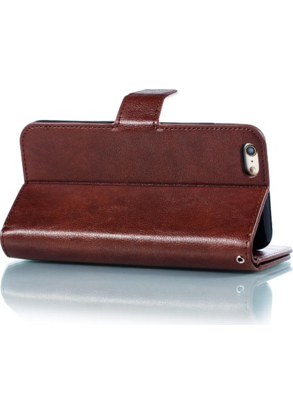 IPhone 6 Için Kılıf Artı/6s Artı 9 Kart Yuvaları Kickstand Cüzdan Manyetik Pu (Yurt Dışından) fırsatları