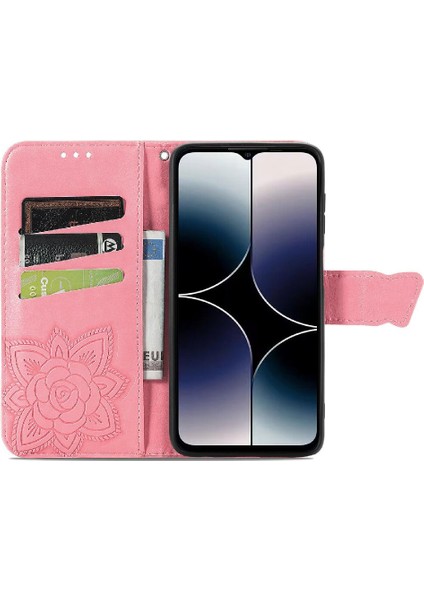 Ulefone Not 16 Pro Çok Renkli Kanat Kelebek Iş Cüzdan Için Kılıf (Yurt Dışından)
