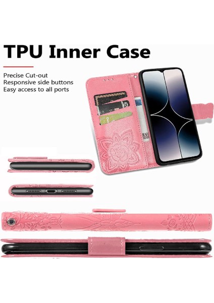 Ulefone Not 16 Pro Çok Renkli Kanat Kelebek Iş Cüzdan Için Kılıf (Yurt Dışından)