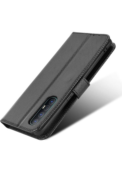 Oppo Oppo 3 Pro Için Kickstand Kapak Manyetik Cüzdan Kart Tutucu (Yurt Dışından)
