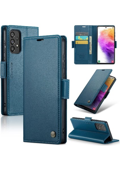 Samsung Galaxy A73 Darbeye Dayanıklı Durumda Kart Yuvası Anti Dolandırıcılık (Yurt Dışından)