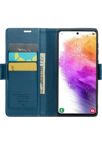 Samsung Galaxy A73 Darbeye Dayanıklı Durumda Kart Yuvası Anti Dolandırıcılık (Yurt Dışından)