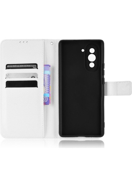 Huawei Nova 10 Kickstand Manyetik Cüzdan Kart Tutucu Kapak Için Kılıf (Yurt Dışından) fırsatları