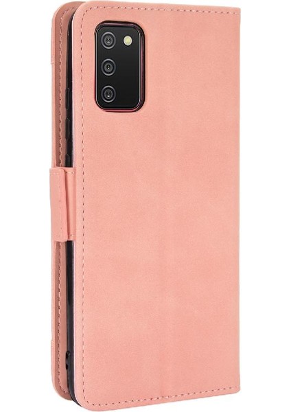 Samsung Galaxy A03S Ayarlanabilir Ayrılabilir Kart Tutucu Manyetik Kapatma (Yurt Dışından)
